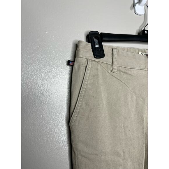 Polo Ralph Lauren Vintage Low Rise Light Academia Bootcut Khaki Pants Size 2 - Picture 3 of 4